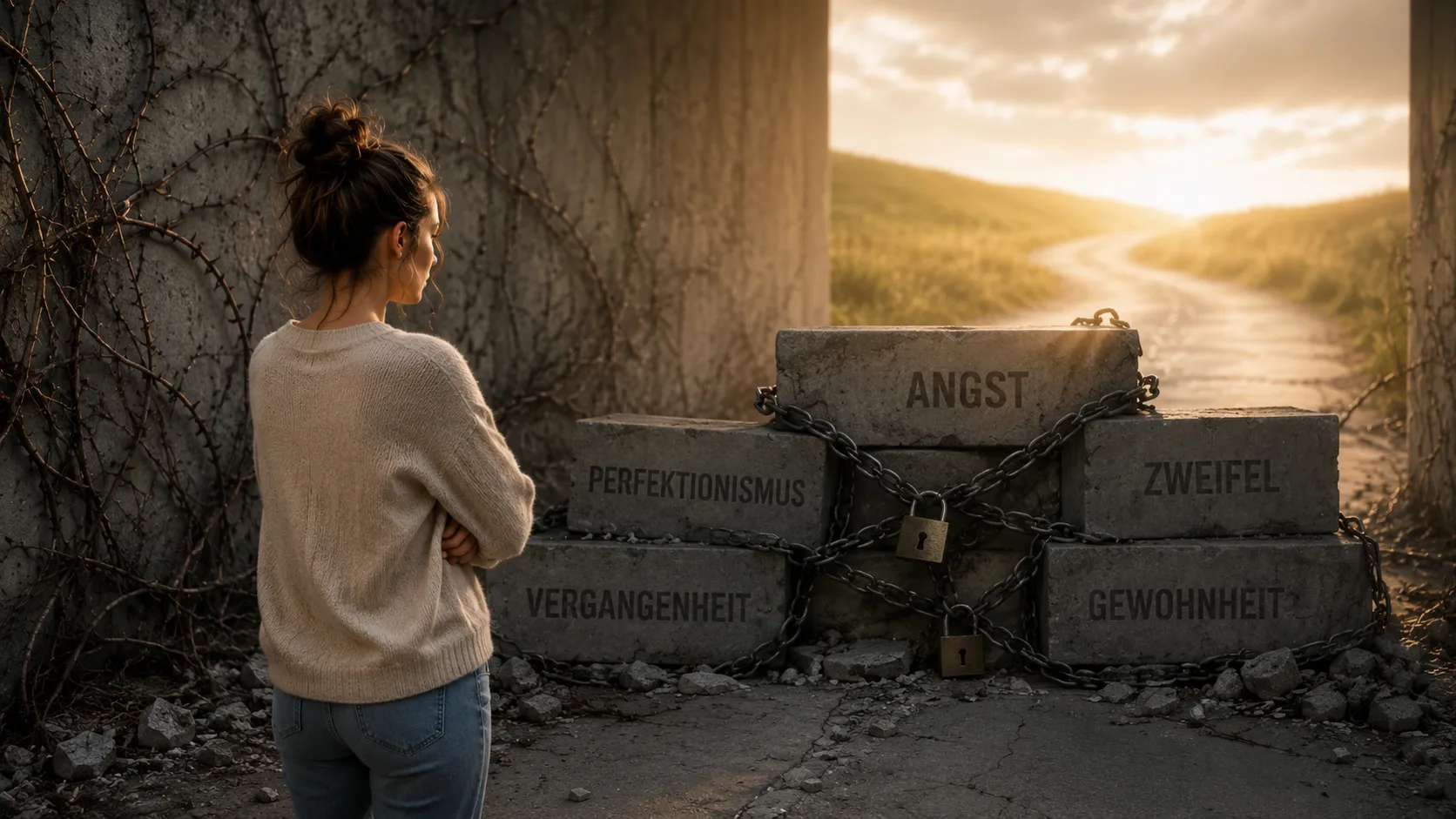 Blockierte Wege und symbolische Ketten